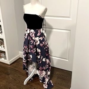 Never worn beauty high low dress